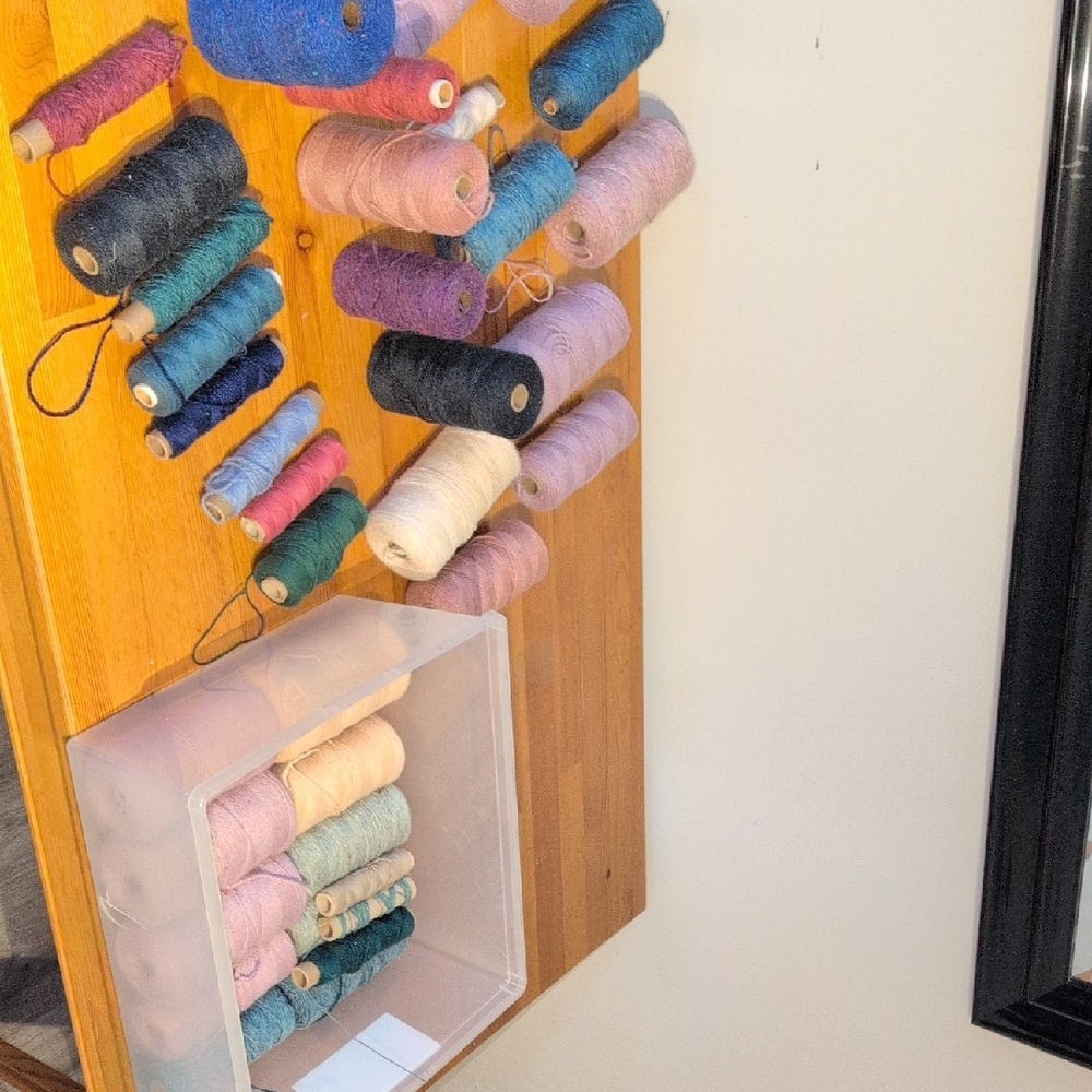 Colorful Yarn Spool Collection